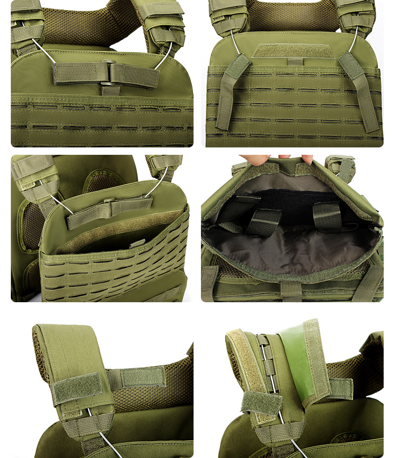 JSH 900D 高品质多功能耐磨 Chalecos Tactico 户外训练制服战术加重背心